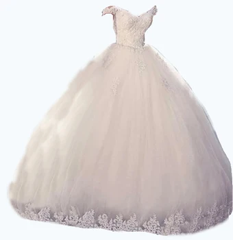 Винтажное бальное платье принцессы с открытыми плечами, Арабские свадебные платья 2023, придворный шлейф, африканские платья для женщин