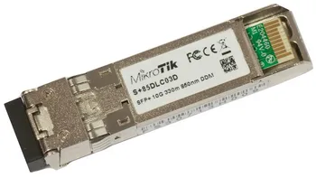 Mikrotik S + 85DLC03D SFP + оптический модуль емкостью десять тысяч мегабайт, многорежимный 850 нм 300 М