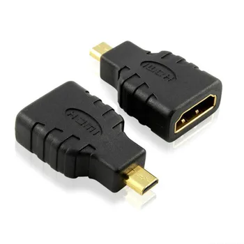 Адаптер Micro HDMI Тип D Конвертер кабельного разъема Micro Mini HDMI от мужчины к женщине HDMI для Microsoft Surface RT HDTV gamer