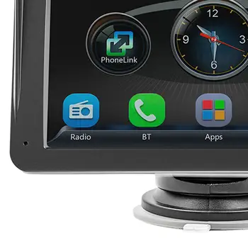 Автомобильный стереосистемный многофункциональный кронштейн FM-передатчик с зеркальным отображением экрана, беспроводная камера с сенсорным экраном для большинства моделей автомобилей
