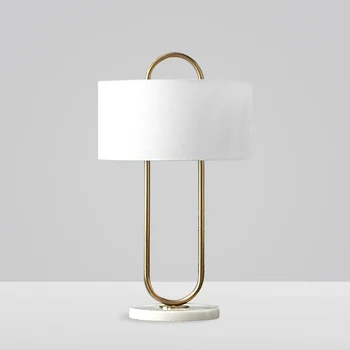 Минималистичная креативная Постмодернистская настольная лампа для гостиной, Прикроватная тумбочка для спальни, художественная мраморная настольная лампа
