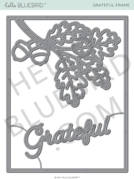 Штампы для резки металла Благодарная рамка вырезанная форма для штамповки карточек вырезок из бумаги форма для ножей для рукоделия перфоратор