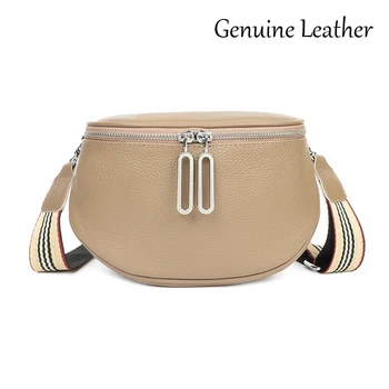 Женская сумка через плечо из воловьей кожи, фирменная женская диагональная седельная сумка, дизайнерская модная сумка, нагрудный кошелек на молнии, поясной кошелек