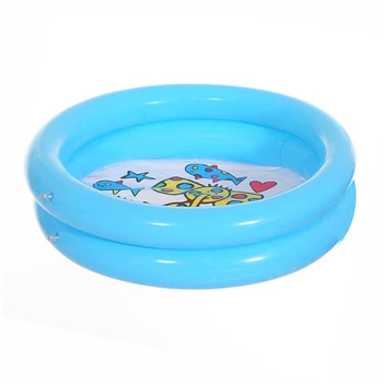 Детский бассейн размером 65X65 см, летние детские водные игрушки, надувная ванна, круглый бассейн с милым рисунком животных.