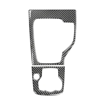 Наклейка для отделки крышки панели головки переключения передач автомобиля из углеродного волокна для Axela 2014 2015 2016 2017 Аксессуары (RHD)