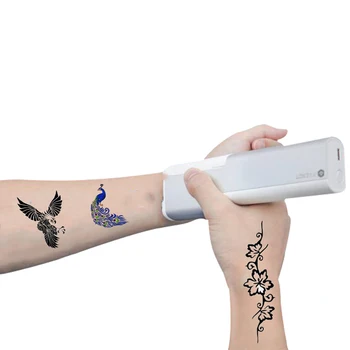 Портативный Ручной принтер PrintPen Струйная Печатная машина для Татуировки, Совместимая со Смартфоном Android / iOS для всех поверхностей