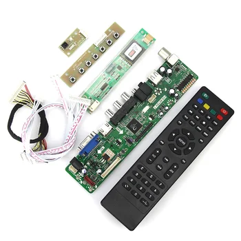 T.VST59.03 Плата драйвера ЖК-/светодиодного контроллера для LTN121W1-L03 (TV + HDMI + VGA + CVBS + USB) LVDS Для повторного использования ноутбука 1280x800