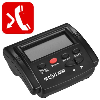 CT-CID803 PLUS Caller ID Box Call Blocker Останавливает Неприятные Вызовы Устройств Call ID ЖК-дисплей с 1500 Номерами, Останавливающий Вызовы