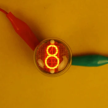 Светящаяся трубка IN4, электронная трубка Nixie, сделай сам, креативные часы в стиле киберпанк в стиле ретро
