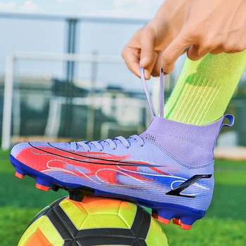 Качественная футбольная обувь Бутсы C.Ronaldo Прочные футбольные бутсы Легкие Удобные кроссовки для футзала Оптом Chuteira Society
