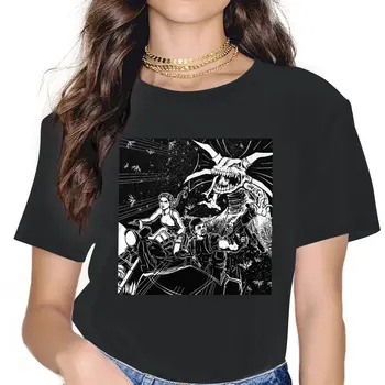 Женские футболки More Than Human Tomb Raider, Приключенческая игра Лары Крофт, фильм, готическая винтажная женская одежда, крупная графическая одежда