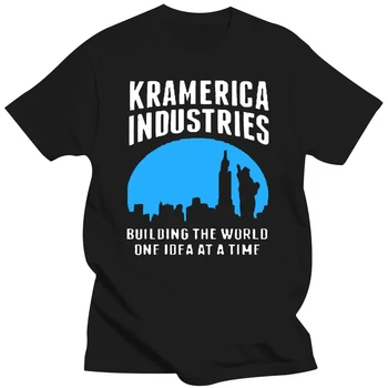 Kramerica Industries KRAMER SEINFELD Неофициальная Черная футболка Размера от S до 2XL, Крутая Повседневная футболка pride, мужская Унисекс, Новая мода