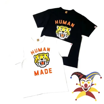 Футболки Tiger Human Made для мужчин и женщин, новые футболки высшего качества, футболки-тройники