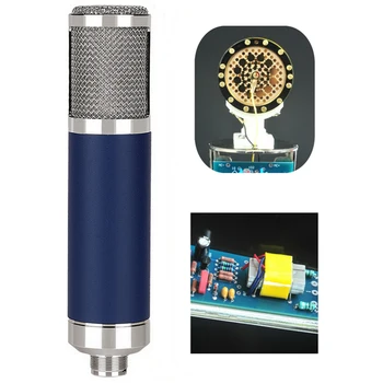 MaiAo DIY 34 мм микрофон с большой диафрагмой США транзисторный резистор GM конденсатор JP Конденсатор Студийный конденсаторный микрофон для звукозаписи