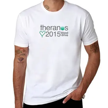 Новые футболки theranos blood drive 2015, футболки с графическими принтами, футболки оверсайз, мужские футболки