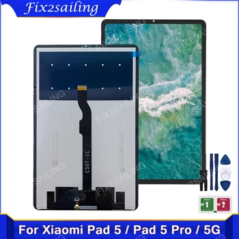 AAA + ЖК-Дисплей Для Xiaomi mi Pad 5/Pad 5 Pro/5G ЖК-Сенсорный Экран Дигитайзер В Сборе Стеклянная Панель Запасные Части