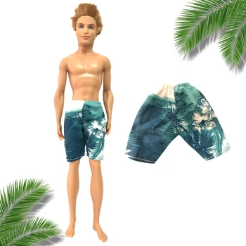 Официальная мужская кукольная одежда, 1 шт., летние шорты для плавания, Пляжный купальник, штаны для парня Барби, аксессуары для куклы Кена