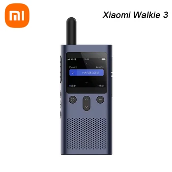 Оригинальная Xiaomi Mijia Smart Walkie 3 smart Talkie С FM-Радио Динамиком В Режиме ожидания, Приложением Для Смартфона, Быстрым Общением в команде