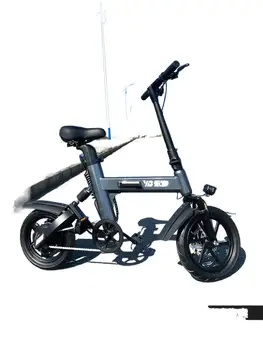 Портативный сверхлегкий велосипед со складыванием педалей, прочный, с интеллектуальным управлением, удобный и амортизирующий электрический велосипед 전기자전거