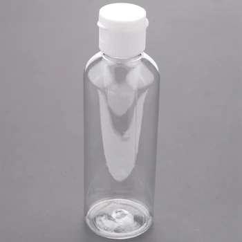 8 прозрачных пластиковых бутылок объемом 100 мл, косметический контейнер для шампуня, лосьона для путешествий