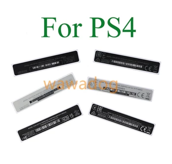 3 шт. для ручки PS4, наклейки со штрих-кодом для Playstation 4, корпус контроллера PS4, тонкая задняя наклейка, уплотнители