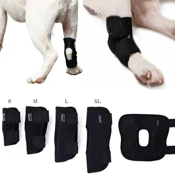 Защищает повязку, защитный чехол от Артрита для собак, опору для ног, Бандаж для скакательных суставов, Наколенники для домашних животных, восстановление после травм у собак.