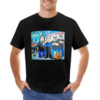 Футболка Pawn Stars in Las Vegas, спортивная футболка, футболка с аниме, мужские винтажные футболки