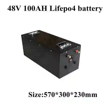 BatterXpert 16s 48v Lifepo4 Аккумулятор 100AH 200AH 300AH 400AH 500AH 600AH 800AH 900AH для 4800w UPS Мотор для Скутера + 20A Зарядное Устройство