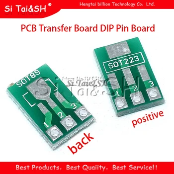 20 штук наборов ключей SOT89 SOT223 для DIP PCB Transfer Board DIP Pin Board Pitch Adapter
