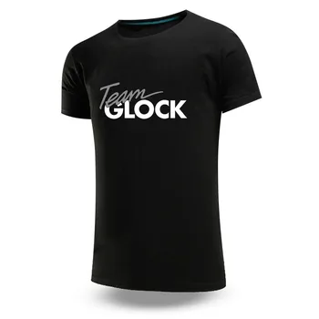 2023 Новая высококачественная футболка с принтом Glock Perfection Shooting, Летняя удобная новая футболка, мужские дышащие футболки