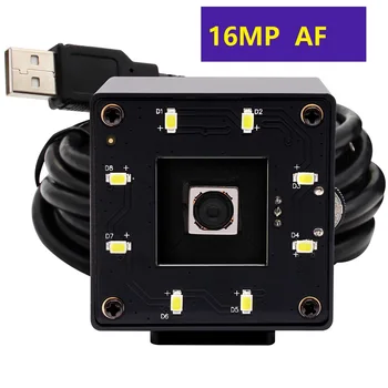 16-Мегапиксельная USB-камера с автофокусом 4656*3496 IMX298 для Windows Android Linux Mac
