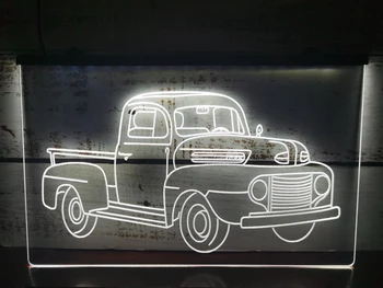 Дисплей для ремонта грузовых автомобилей, светодиодная неоновая световая вывеска -J682