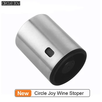 Винная пробка Circle Joy Mijia Mini из нержавеющей стали с вакуумной памятью для винных пробок Пробки для красного вина