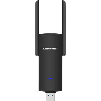 COMFAST CF924AC Двухдиапазонная Гигабитная USB Беспроводная Сетевая Карта 1300 Мбит/с USB WiFi Адаптер Высокоскоростная Стабильная Передача С Низкой Задержкой