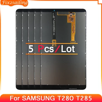 5 шт./лот для Samsung Galaxy ЖК-дисплей Tab A 7,0 2016 SM-T280 T280 T285 SM-T285 Сенсорный Экран Дигитайзер В сборе для T280 T285