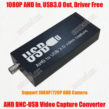 Конвертер AHD-Входа в USB3.0-Выходную Карту Видеозахвата для Аналоговой HD-Камеры Видеонаблюдения 720P 1MP 1080P 2MP
