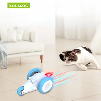 Новые Игрушки Для Домашних Кошек Cat Teaser Автоматическое Лазерное Самообучение Кошек и Собак Обучающие Принадлежности Для Домашних животных Cat Teasing Toys