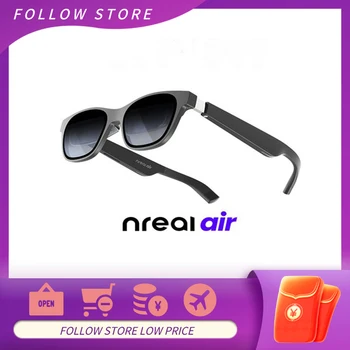Портативные очки Nreal Air Smart AR с Диагональю 130 дюймов, Гигантский экран 4K +, Просмотр мобильного компьютера, Частный кинотеатр 3D HD