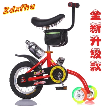 Аутентичная детская спортивная одноколесная коляска без ручек с маятниковым поворотом, одноколесный велосипед