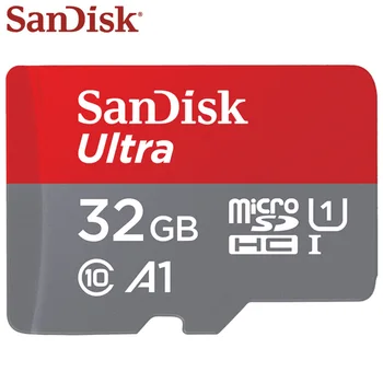 100% Оригинальная Карта памяти SanDisk Ultra 32GB SDHC Высокоскоростная карта Micro SD Class 10 UHS-I Флэш-карта памяти Microsd TF Card