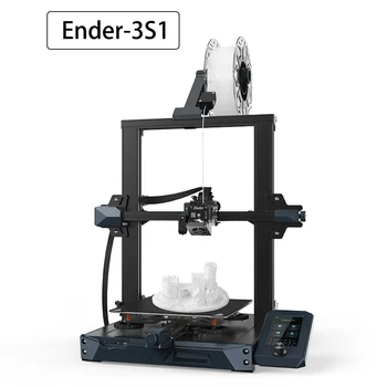 Доставка DHL Ender-3 S1 3D-принтер Прямой Двухступенчатый Экструдер С Двойной Осью Z 32-Битный Бесшумный Высокоточный CR Touch Автоматическое Выравнивание кровати