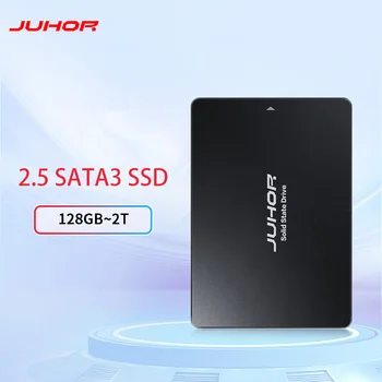 JUHOR SSD SATAIII SSD 128 ГБ 256 ГБ HD 512 ГБ 1T 2T Твердотельный Жесткий Диск 2,5 Для Настольного Ноутбука