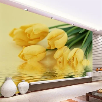 beibehang papel de parede 3D стереоскопический телевизионный фон обои для гостиной стены спальни цветы обои для стен