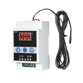 TMC-6000 АЦП 110-240 В Цифровой регулятор температуры Светодиодный дисплей Датчик падения воды Термостат Цифровой регулятор температуры 2 Вт