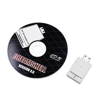 Практичный Адаптер для чтения Карт SD/TF с компакт-диском Для Sega DC для Sega Dreamcast Dreamshell V4.0 Аксессуары для игровых консолей