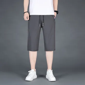 Мужские шорты-карго Capris Лето 2023, повседневные карманы для мальчиков, уличная одежда больших размеров для мужчин