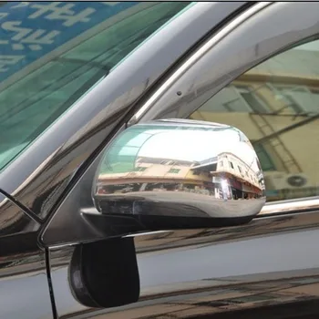 ABS Хромированное Боковое стекло для бровей заднего вида, Накладка на зеркало, рамка для Toyota Highlander 2009 2010 2011 2012 2013