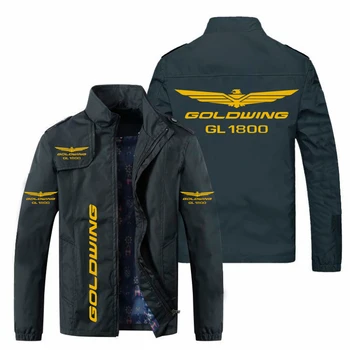 Куртка с логотипом Honda GOLDWING, пальто, ветровка, Индивидуальная рабочая одежда, уличная внедорожная куртка 2023, Новая мужская мода M-6XL