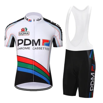 2022 Team PDM Велоспорт Джерси 9D Велосипедный Нагрудник Шорты Комплект Ropa Ciclismo Мужские MTB Быстросохнущая Летняя Франция Велосипедная Одежда