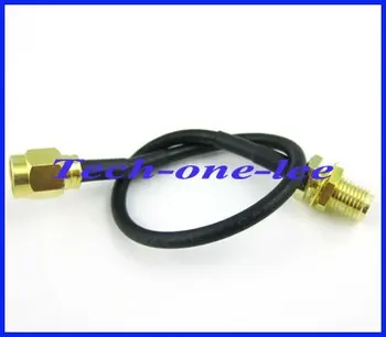 10 шт. / лот SMA-кабель SMA с разъемом SMA-розетка RG174 15 см